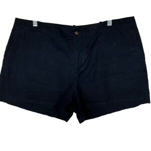 Polo‎ Ralph Lauren Chino Shorts Classic Fit Black Size 14